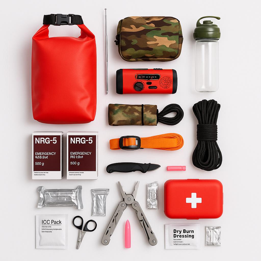 Pack d'évacuation d'urgence